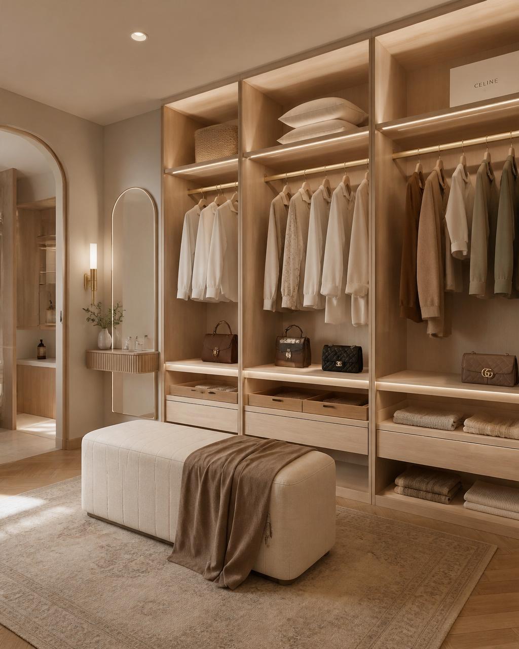 Walk-In Wardrobe Design concept — Dream walk-in wardrobe